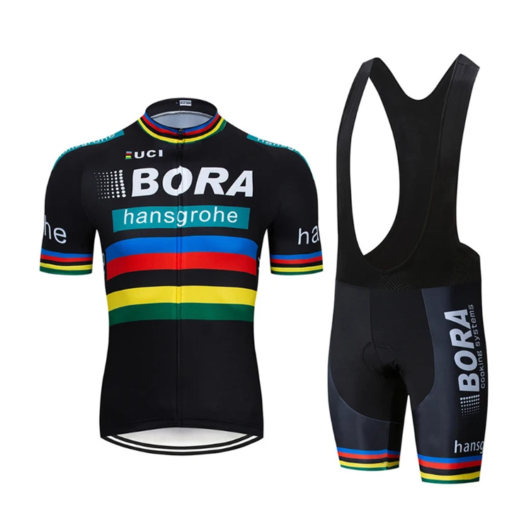 
Summer Sports New Trend, Bib MTB Super Two-piece Cycling Wear Elastic Printed Cycling Jersey// 