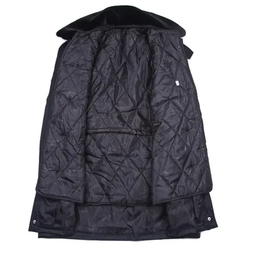 Winter multi-functional reflective strip cold-proof coat subway cashmere cotton coat security cotton coat