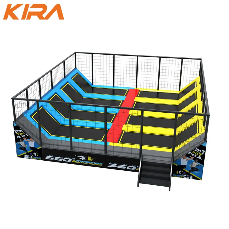 Indoor Playground Trampoline Park For Adults And Kids