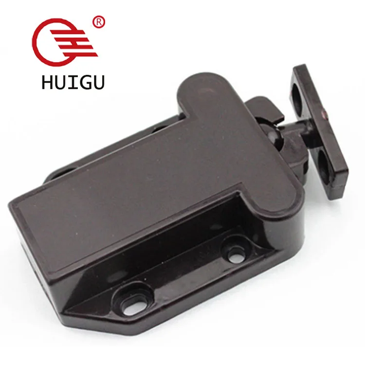 Black Or White cabinet door plastic latch Beetle cabinet door bouncer