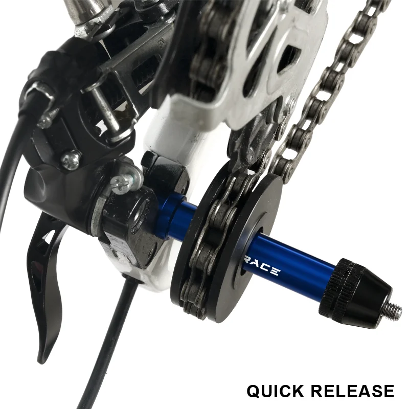 RIDERACE  Bicycle Dummy Hub Chain Keeper Holder Quick Release Sleeping  Road  Bike Washing Cleaning Chain Fixer Tensioner Tools