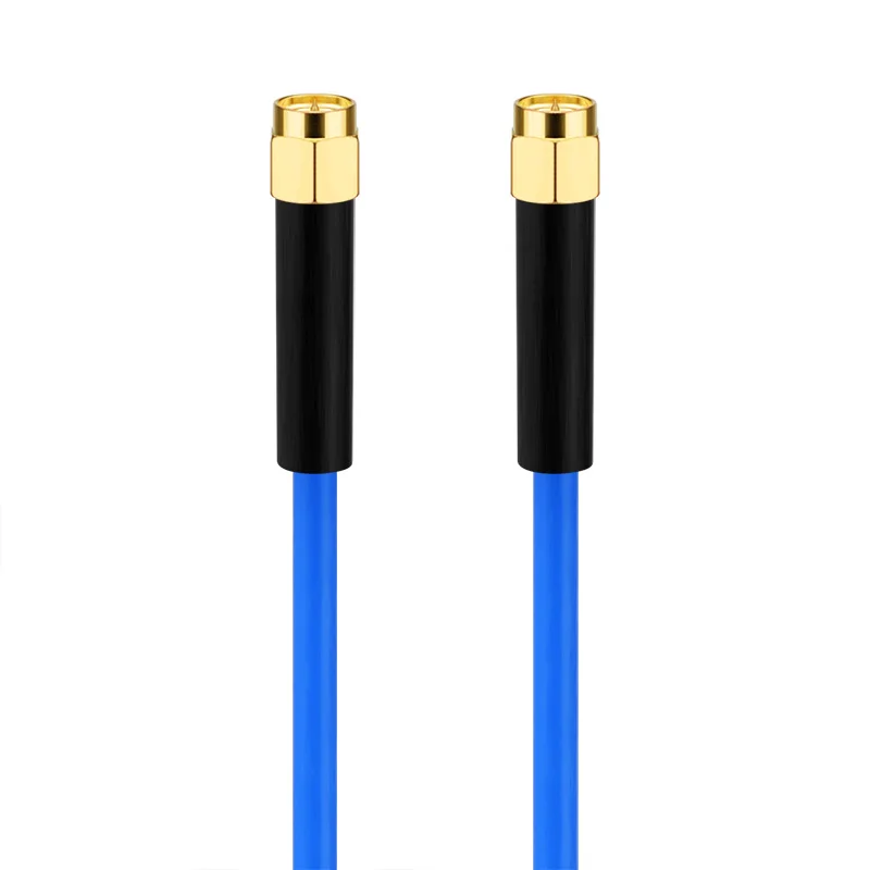 Low Loss 1M Coaxial Cable Rg141  Coaxial Cable Assembly  With N male  RF connector