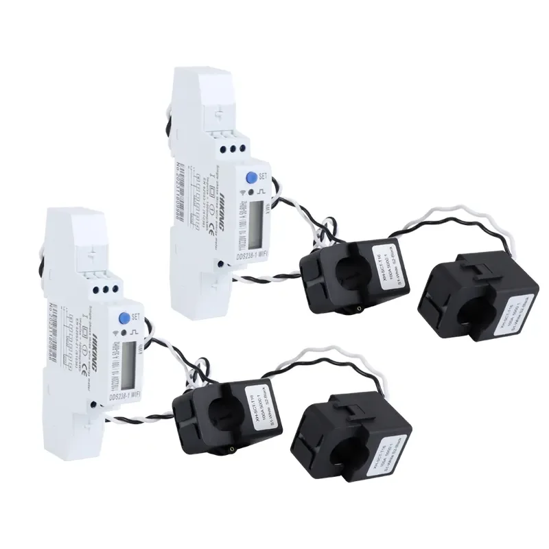 L1-L2 FM3W USA power grid TUYA WIFI smart energy meter single phase 3 wire WIFI kWh meter