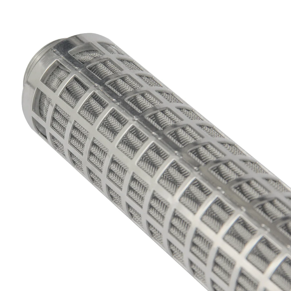 factory direct 200 micron stainless steel mesh sieves Round Shape Weave Wire Mesh Filter Silencer pipe
