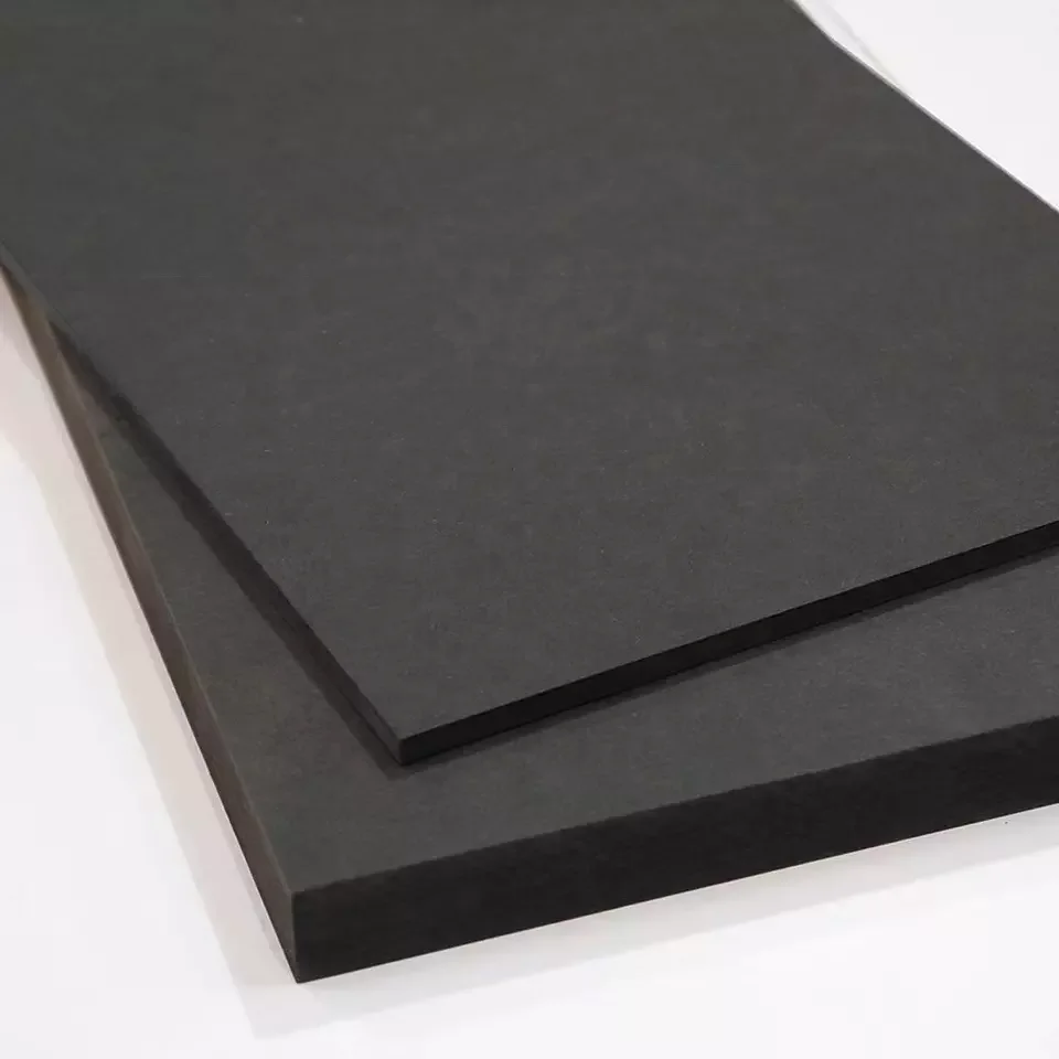 Водонепроницаемые панели FR Black MDF 12 мм ASTM E84 класс a 18 6 Современный внутренний E1 черный HDF водостойкий