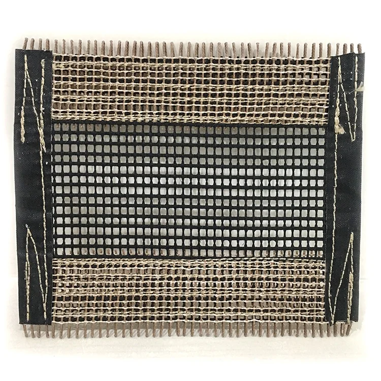 Optional Pattern Rough Top Wire Mesh Pvc pu Conveyor Belt