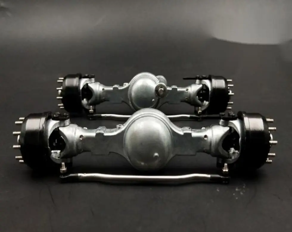 1 / 24 truck model metal drive front axle through axle