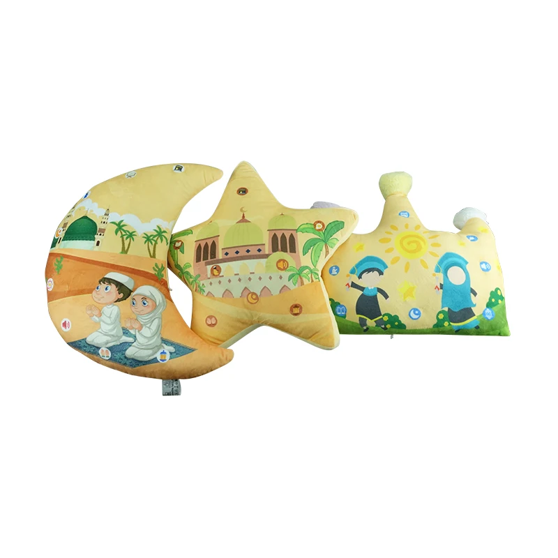 2022 LED mp3 al quran player quran reader pillow unique holy islamic gift digital quran pillow speaker for kids