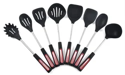 2020 new design silicone cooking set silicone kitchen utensil set Silicone kitchenware
