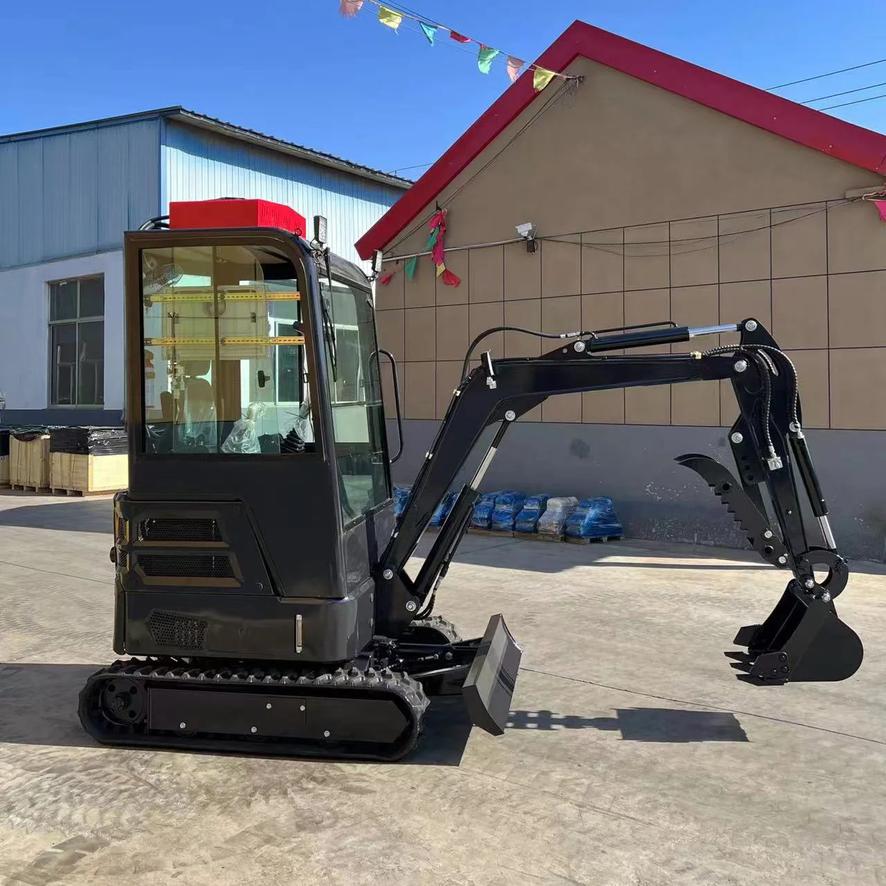 EPA CE excavator 1 ton 1.8 ton 2 ton Fast Delivery Low Price Micro Bagger digger Mini Excavator for Sale