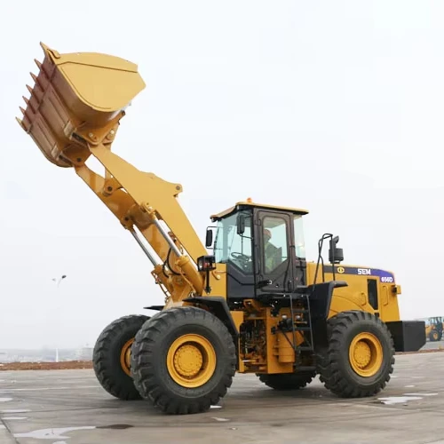 Brand New 5 Tons SEM655D Wheel Loader with Hammer Breaker and Air Conditioner for sale to Bolivia
