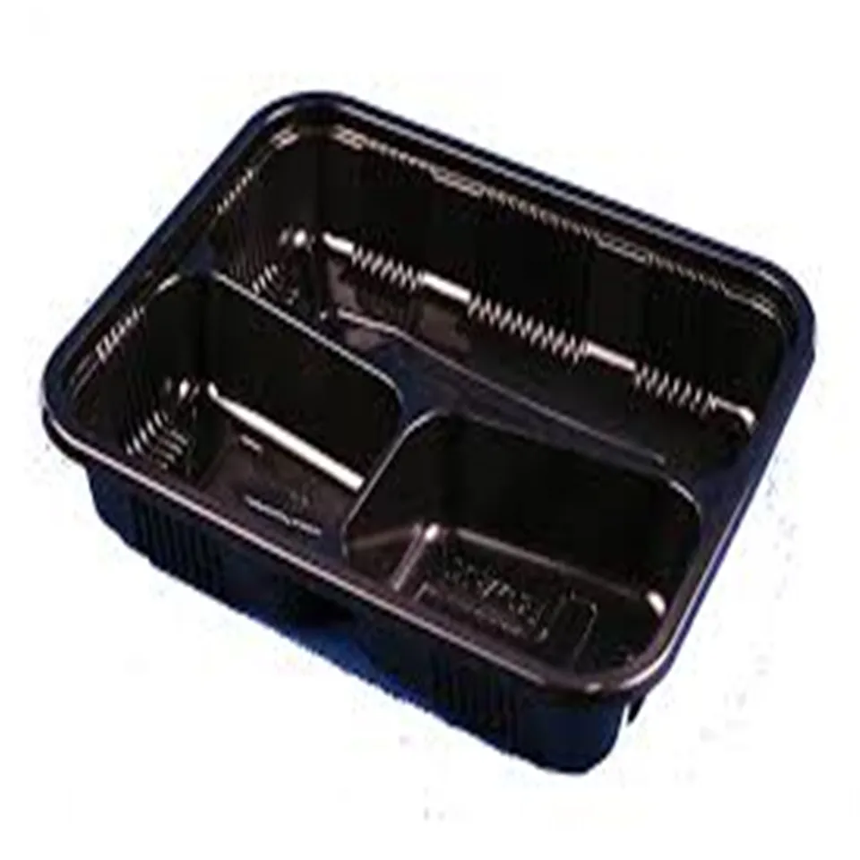 Blister Disposable Single Compartment Meal prep containers Microwave Safe BPA Free Plastic Food containers