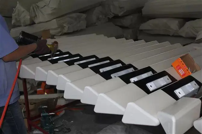 Column delineator single side reflective delineator post