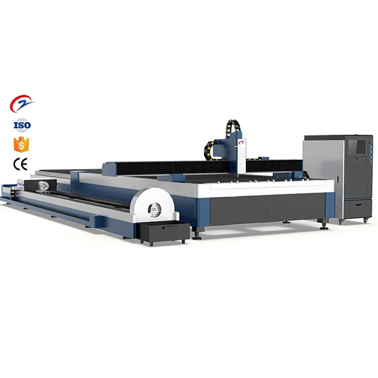 1kw-6kw Fiber Laser Cutting Machine For Metal Plate And Tube with IPG/Raycus/MAX