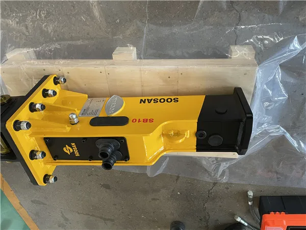 Hydraulic Hammer Rock Breaker Hammer For Mini Excavator Skid Steer Jack Hammer Soosan Sb10 For Mini Excavator