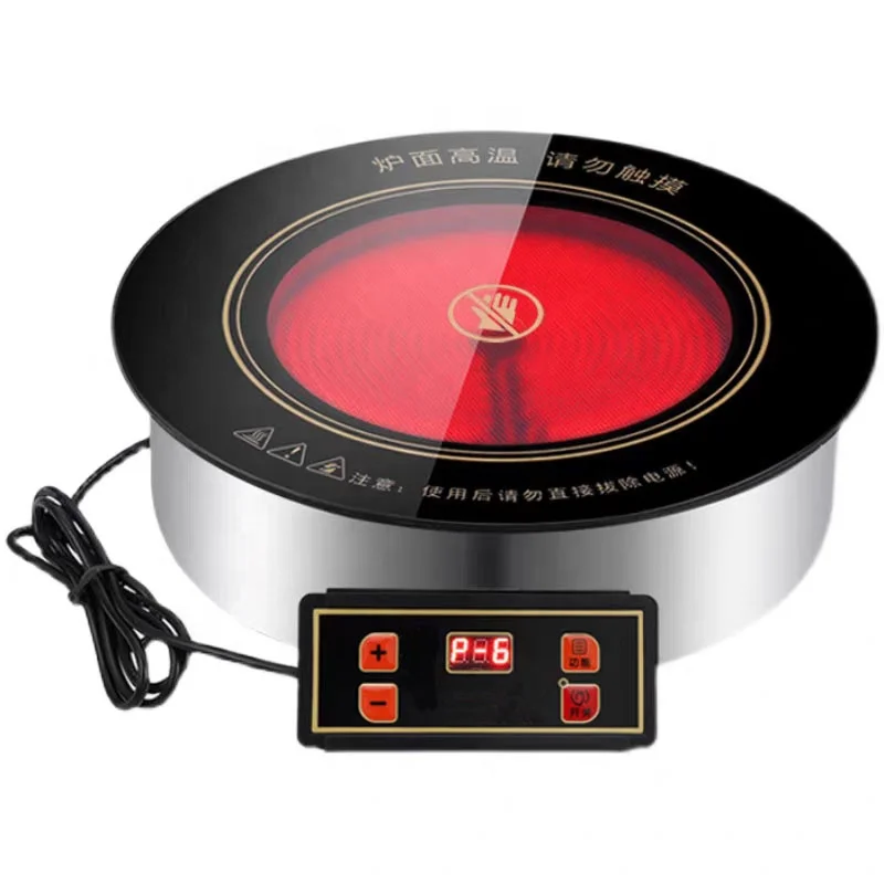 Wholesale price for Korean style embedded infrared cooker hot pot 2500w induction hotpot bbq grill cooker in factories