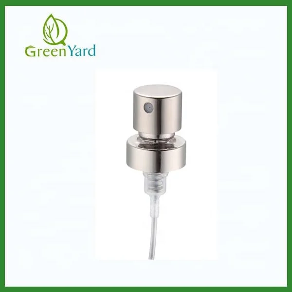 factory outlet 0.06 cc crimp pump 15 18 20mm 400 silver gold color aluminum crimp sprayer pump for perfume