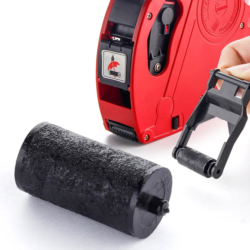 MX6602 Ink Roller Handheld Digital Tag Label Machine Price Labeller Gun Tagger