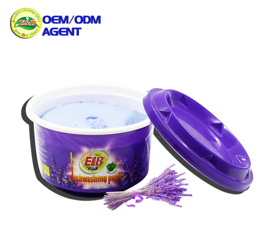 China wholesale manufactured excellent dishwashing detergent paste convenient multi-purpose household chemicals stocked dish
