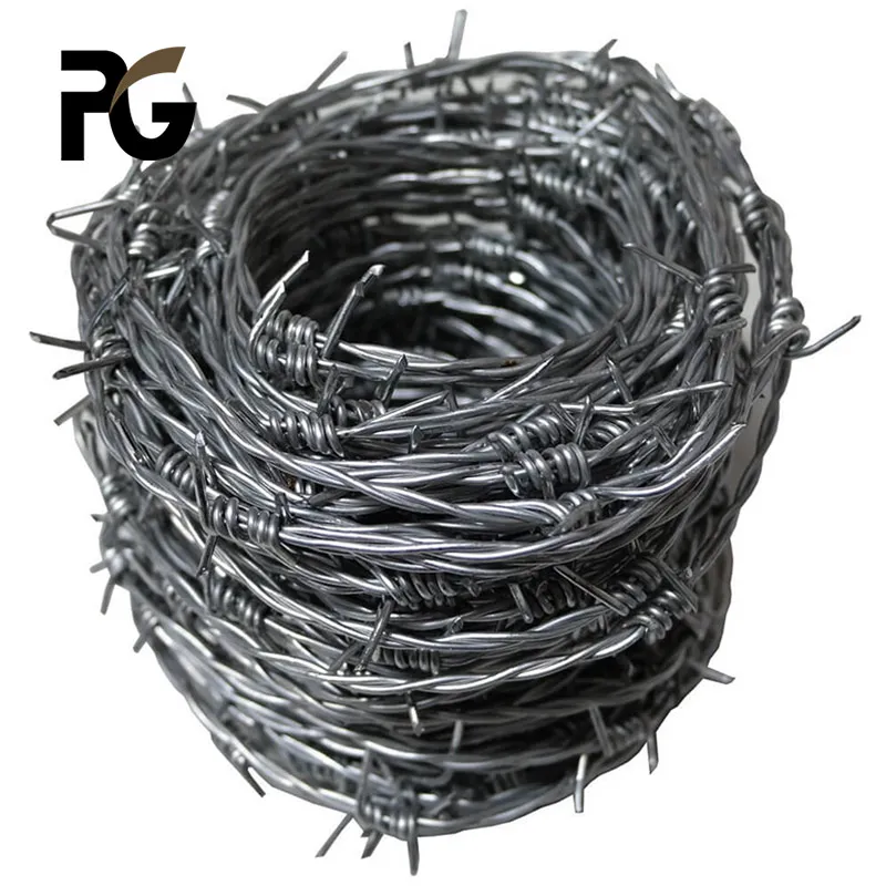 Высококачественная колючая проволока цена за рулон забора/установка оцинкованной колючей