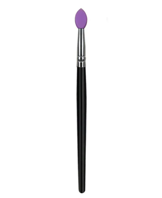 Silicone Eye shadow Brushes Professional Applicators for Glitter Shimmer Eyeshadow