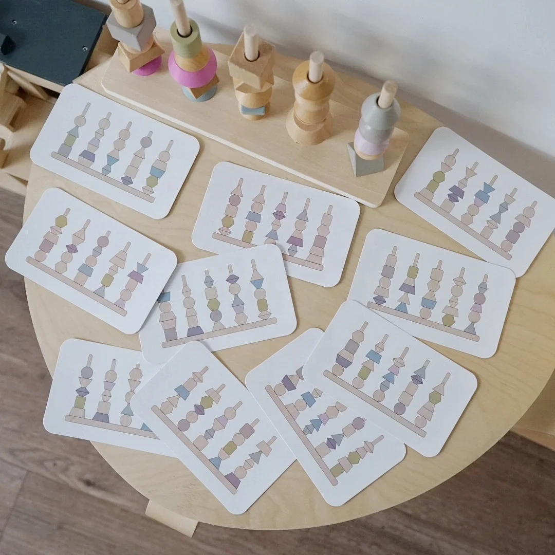 Wholesale Early Educational Toys Wooden Kids Montessori Toys Geometry Shape Cognitive Matching Game Puzzle Toy