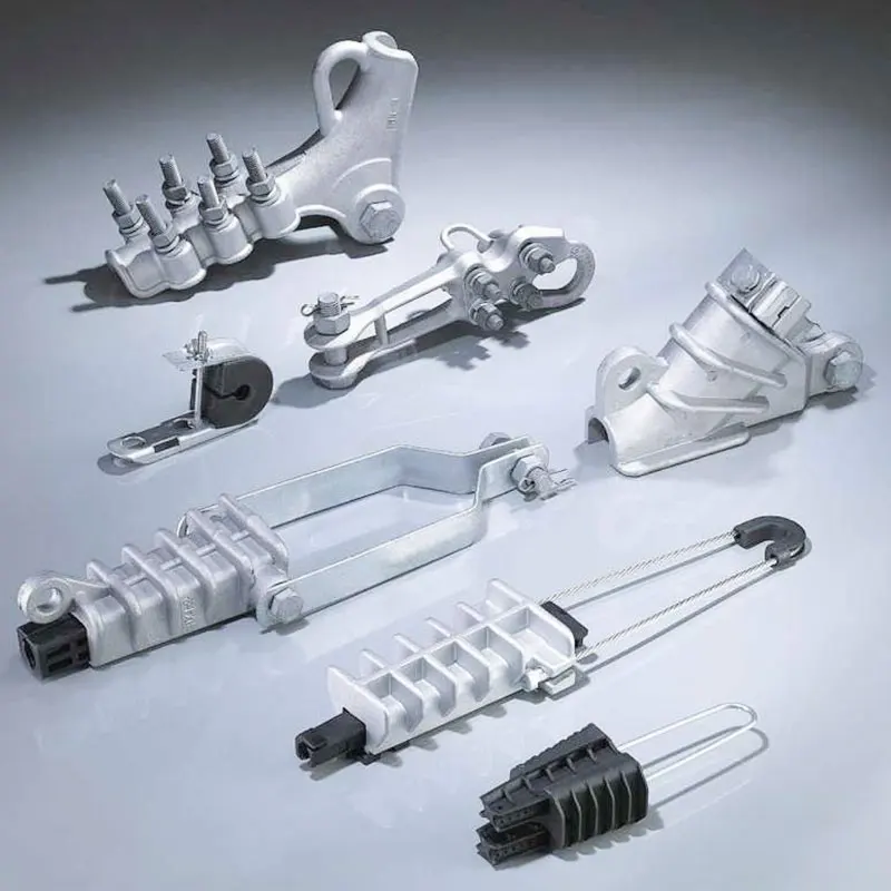 china supplier overhead power line accessories electric cable clamps strain clamp tension clamp