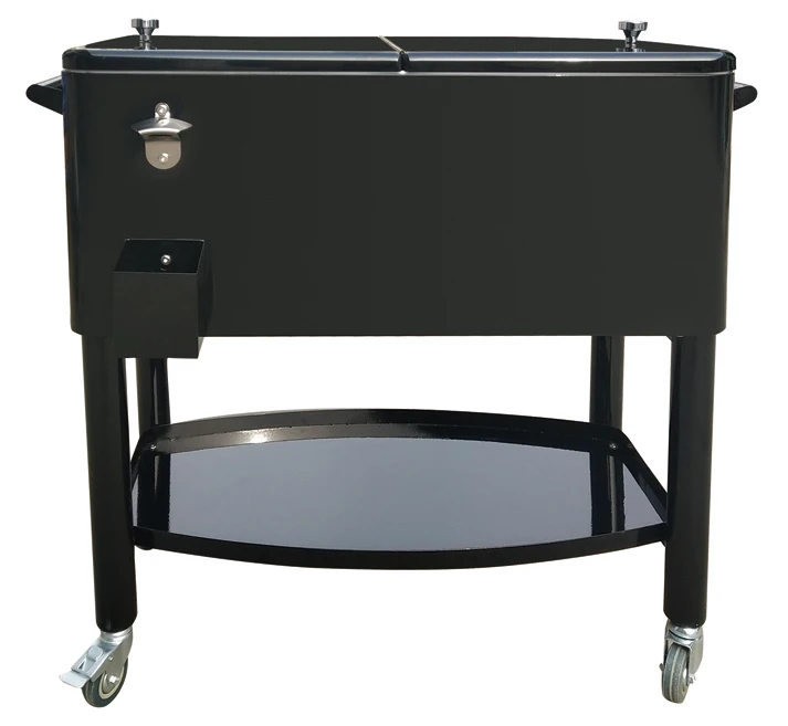 80L pushcart wine vintage ice cooler