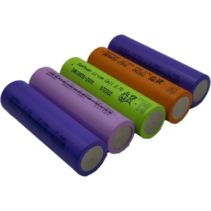 Genuine new 18650 lithium battery 3.7V 2000mAh rechargeable battery