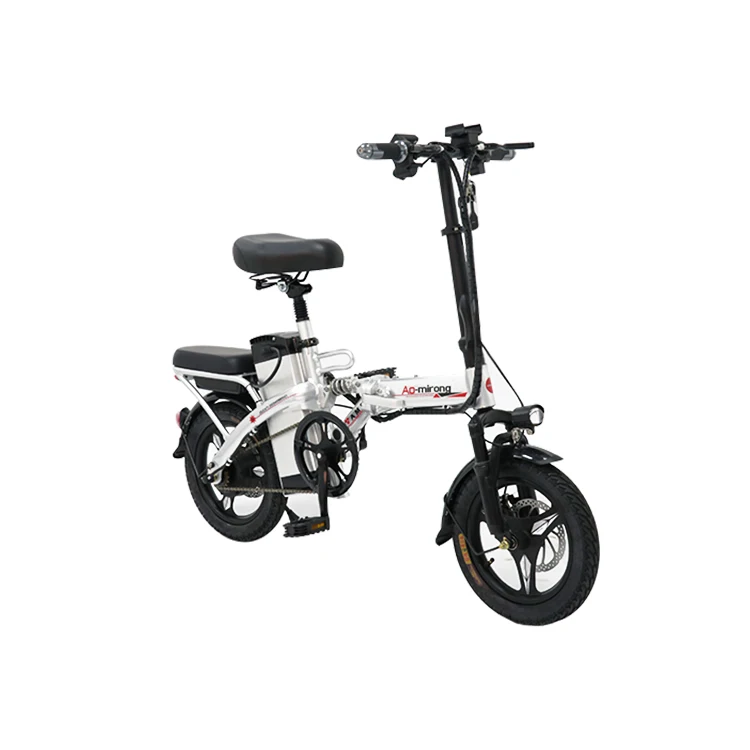 Hot Sale Mini 14 Inch Foldable Electric Bike 48V 32Ah Electric City Bike Folding Electric Bicycle