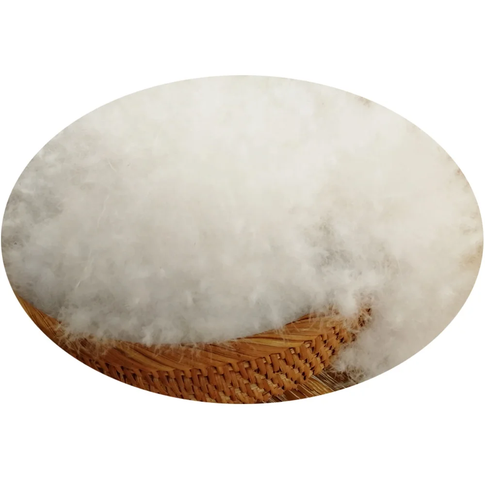 High Quality RDS 90% Washed Raw White Goose Down For Feather Bed Goose Down And White Goose Down Queen Size