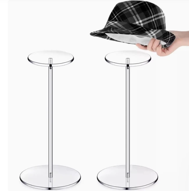 factory custom hot sale acrylic display for hat