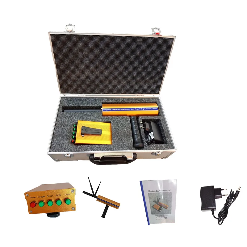 AKS  udal antenna  detector  14m depth  detecting gemstone and diamond