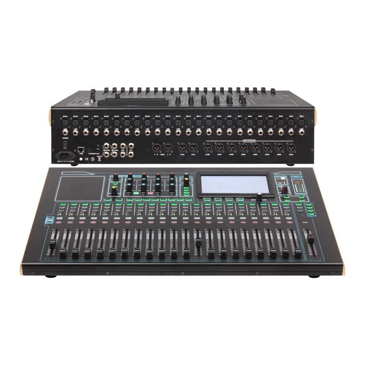 
JB-DL32 High Quality mixing console professional Digital Audio video Mixer 12 20 32 channel x32 sound mixer powermixer 