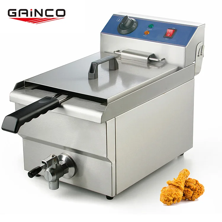 KFC Chicken Chips Cooking Oven Equipment Fryer Potato Twist Commercial Electrical Deep Fryer Commercial Machine
