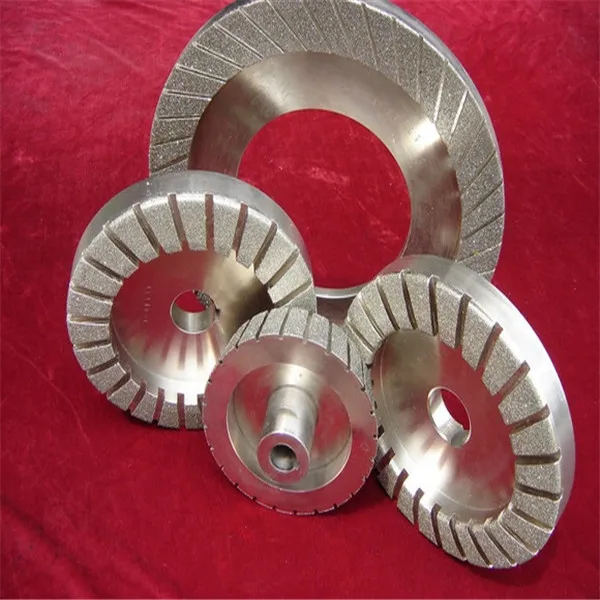 ring wheel car truck diamond electroplated grinding wheel for brake pad grinder arcing machine brake shoes