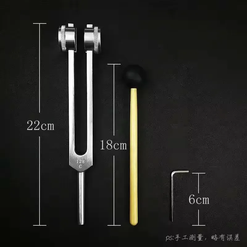 128HZ 256HZ 512HZ 1024HZ 2048HZ Top Quality Stainless Steel Nerve Tuning Forks Medical Aluminum Tuning Fork