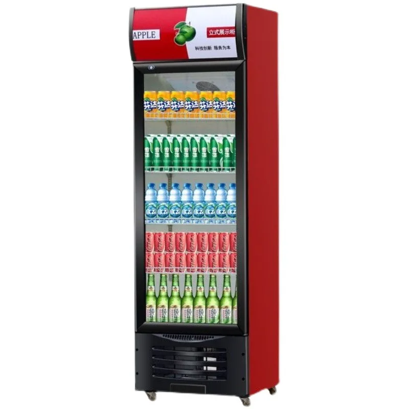 Luxury single door beverage cabinet Cold drinks cabinet Factory direct single door air cooled beverage beverage cooler