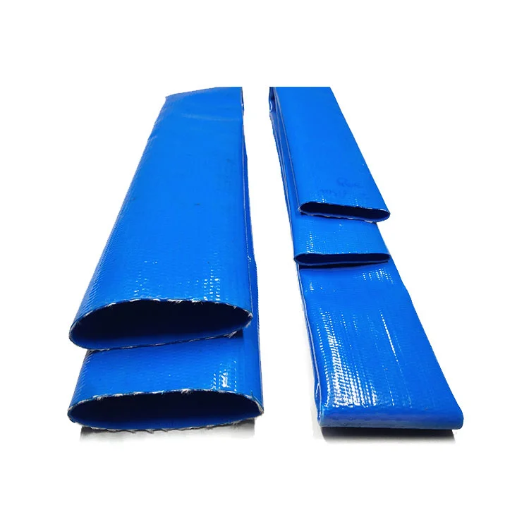 PVC lay flat hose agriculture  hose  canvas hose for irrigating