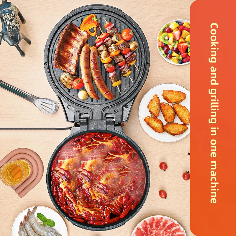 Chukang BPA Free Electric Crepe Maker Pizza Machine Pancake Machine Baking Pan Cake Machine Crepe Maker