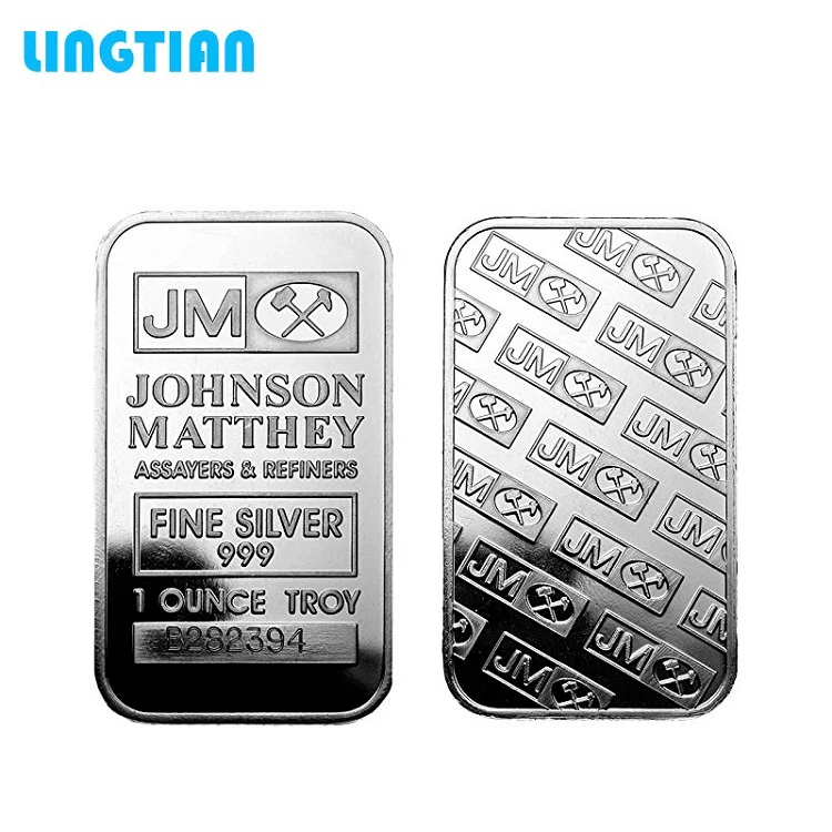 LINGTIAN factory price high quality 999.9 24k solid gold plate bullion bar