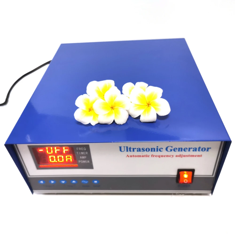 1000w Frequency And Power Adjustment 40Khz Digital Sweep Ultrasonic Generator Work With Immersible Transducer Pack