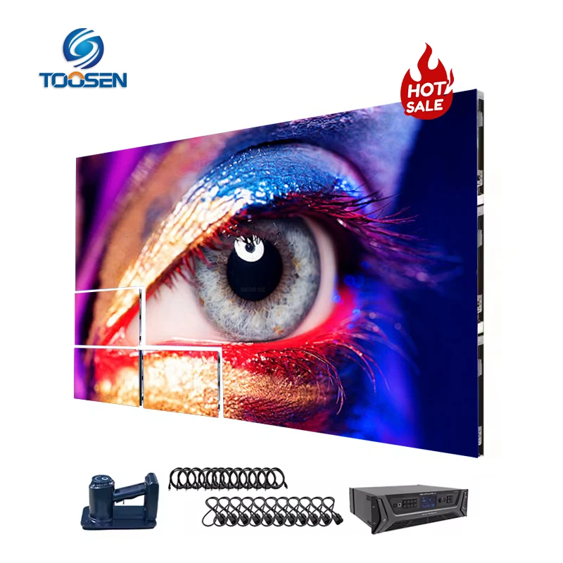 Ultra-fine Pitch P0.7 P0.9 P1.2 Indoor LED Display Screen Full Color Fixed 4K 8K LED Advertising Board LED Video Wall