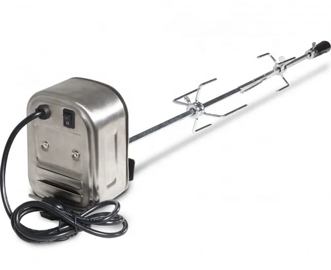 Universal Deluxe Rotisserie Kit Universal Grill Rotisseries Complete Holders and Fixing Screw for Universal Gril