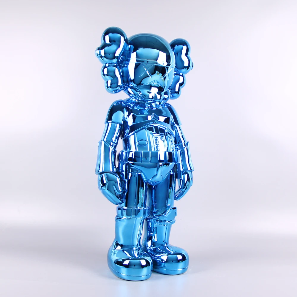 Modern Luxury big bear sculpture home decor sculpture ornaments unique design hotel lobby decoration