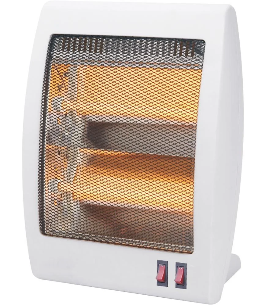 small electric portable quartz room heater with safety switch