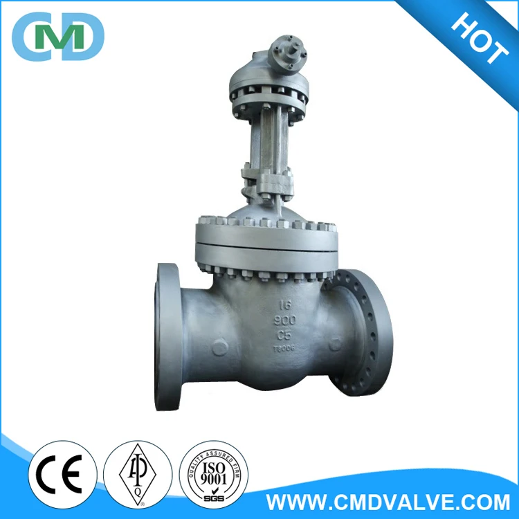 Flange End Cast Steel A216 WCB 20' 16 Inch Class 300 Bevel Gear Gate Valve