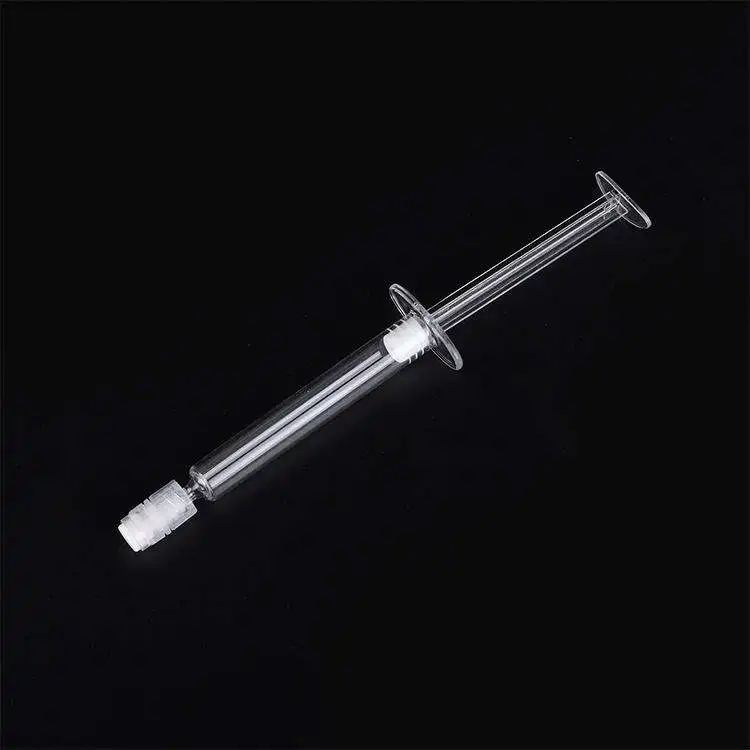 Transparent Plastic Syringe Plastic Packaging Products Airless Bottles For Cosmetology Bottles Airless Pump Bottle