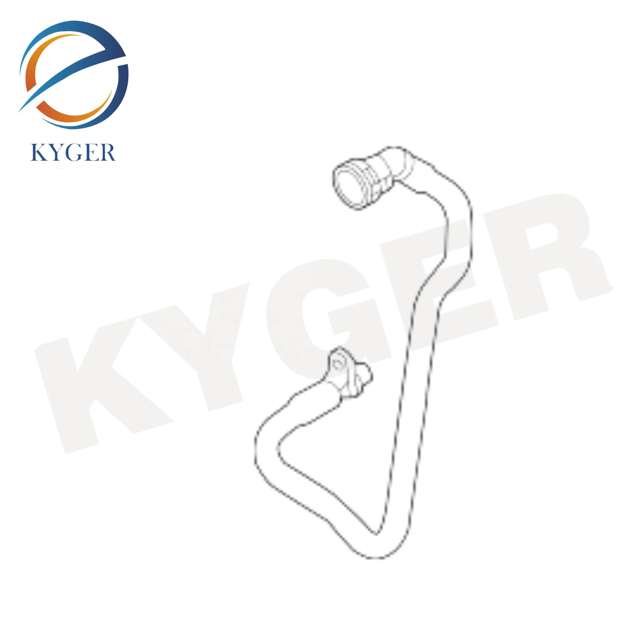 KYGER High Quality LR032140 Oil Cooler Cooling System Water Hose Outlet Hose For Land Rover Freelander 2 2006-2014 L359