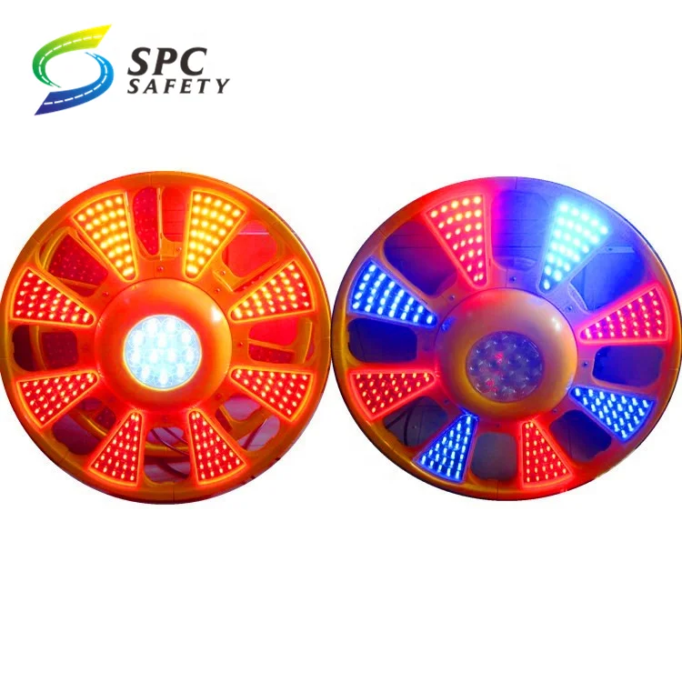Светодиодный вращающийся вокруг янтарь вспышки трафика strobe предупредительный световой сигнал